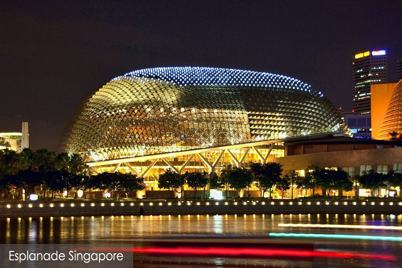 Tempat wisata di singapura - Esplanade Singapore