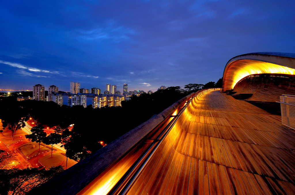 Tempat wisata di singapura - Henderson Waves Bridge