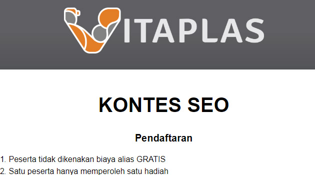 Kontes SEO Vitaplas