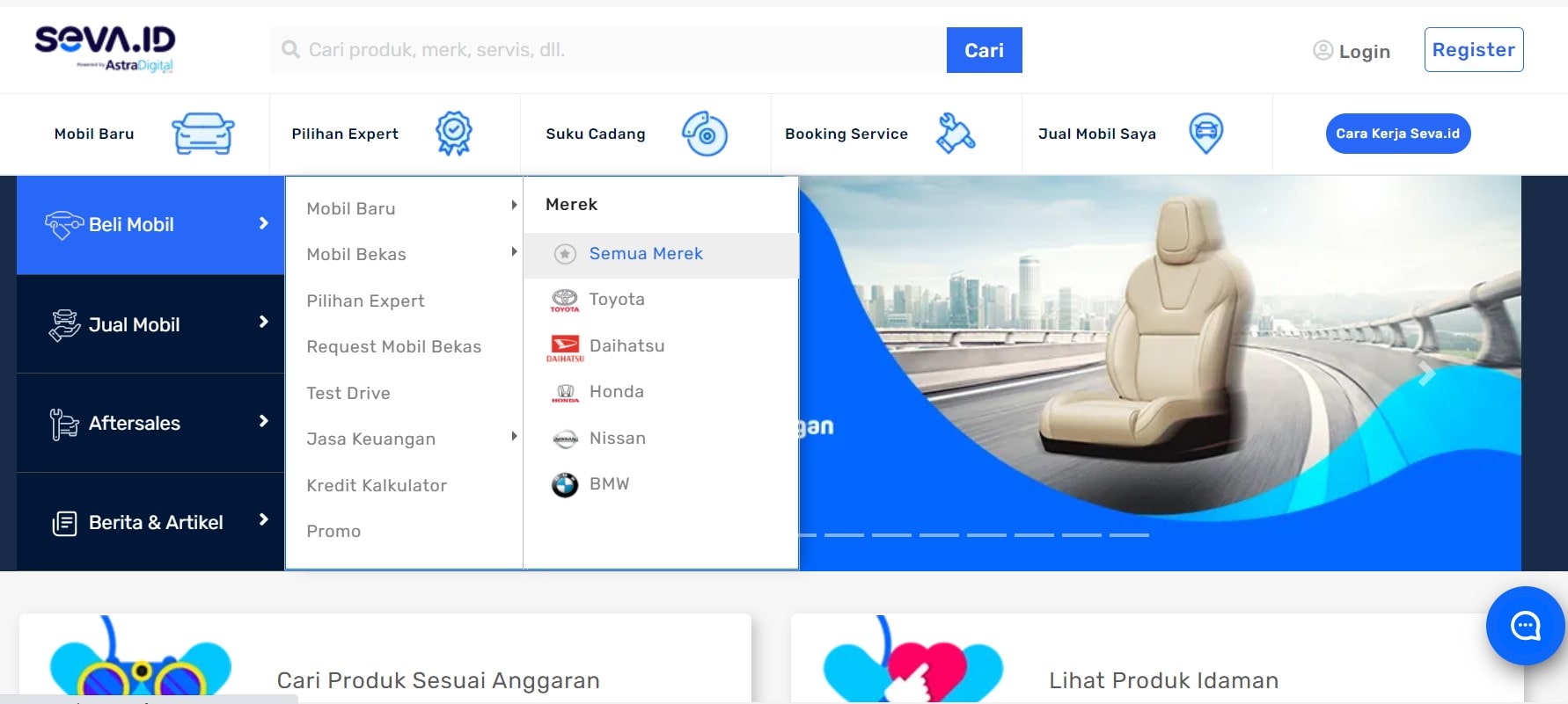 Cari mobil bekas murah