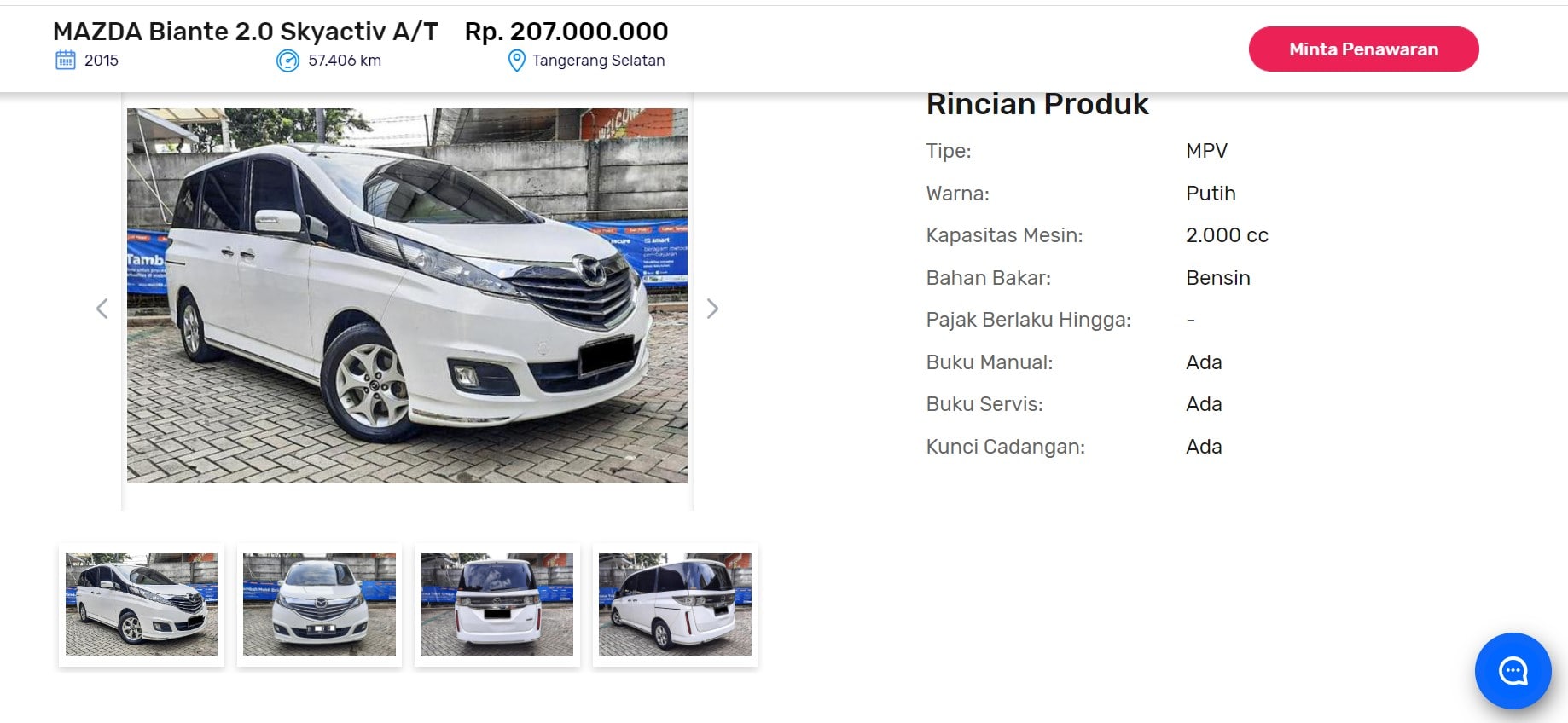 Penawaran mobil