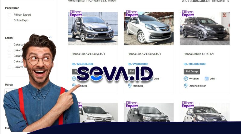 SEVA tempat mobil online