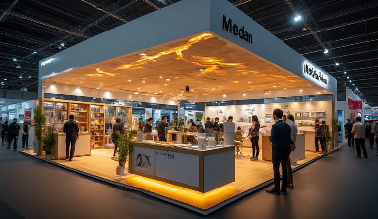 jasa booth di medan yang murah